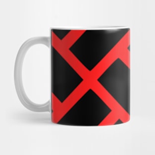 Black and red designs Mug